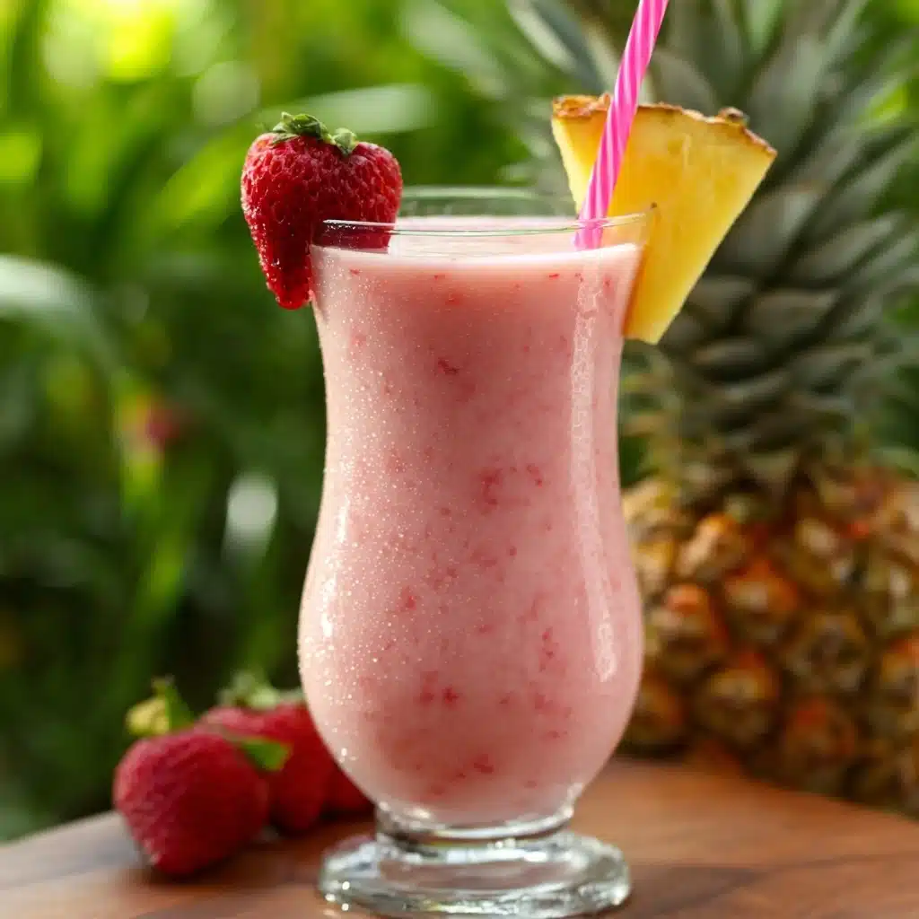 Virgin Strawberry Pina Colada Recipe - Recipe Image
