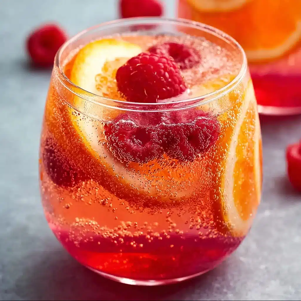 Chilled Peach Moscato Sangria Recipe - Recipe Image
