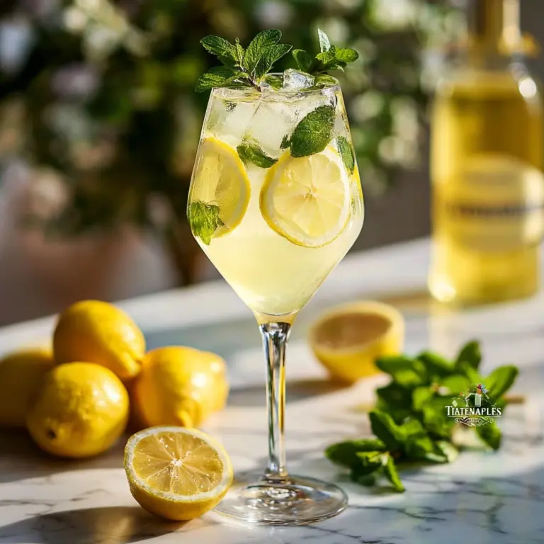 Limoncello Spritz Cocktail Recipe