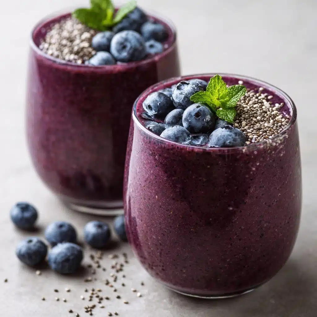 Healthy Blueberry Smoothie Recipe - Recipe Image