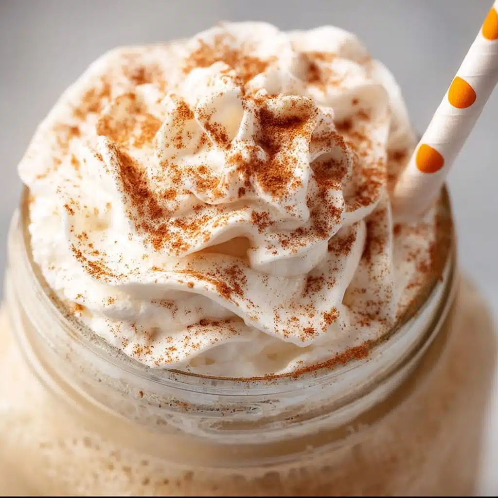 Pumpkin Spice Latte Milkshake Recipe - Recipe Image