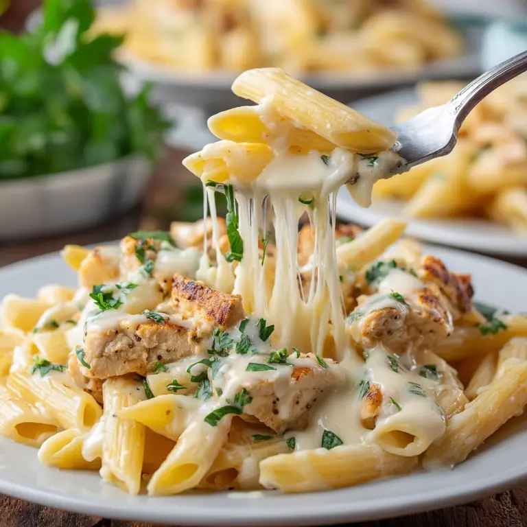 Cheesy Chicken Pasta Recipe Recipe