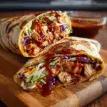 BBQ Chicken Coleslaw Wraps Recipe