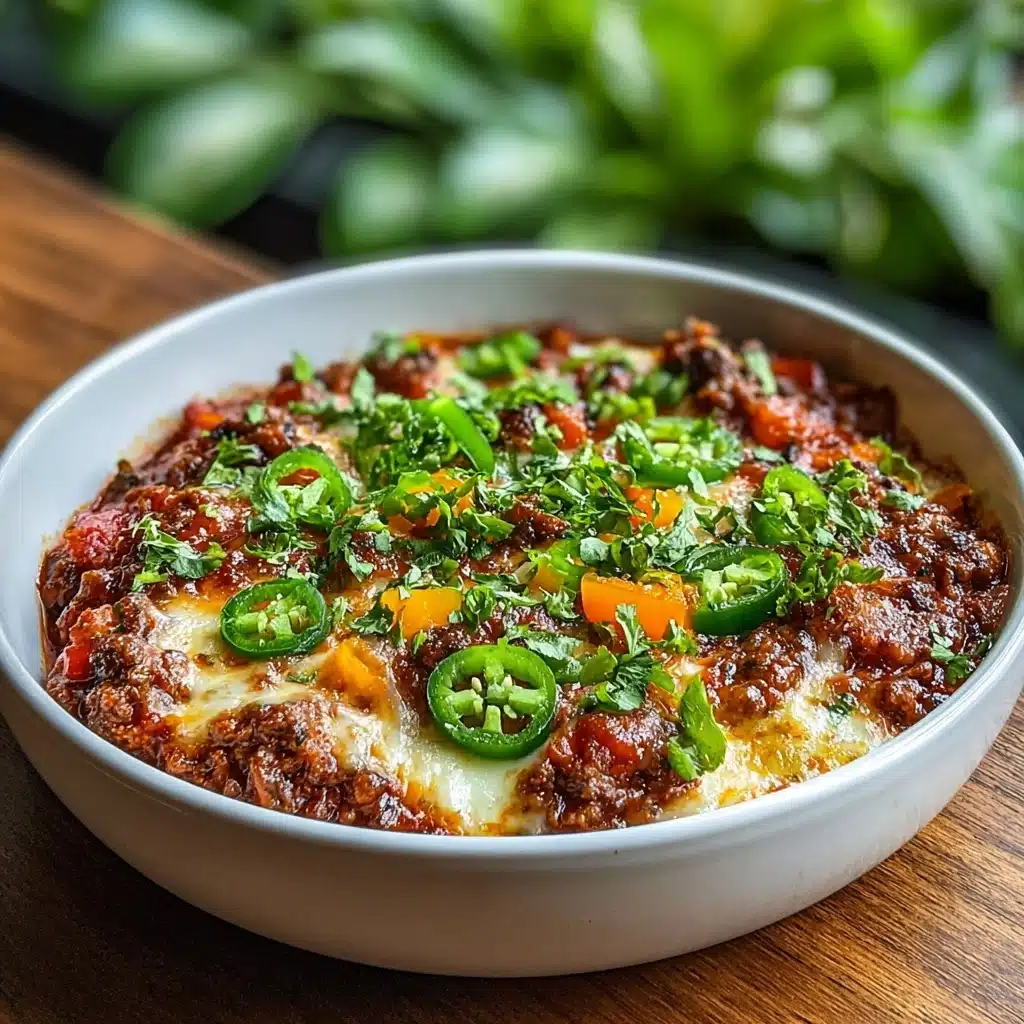 Low Carb Crustless Pizza Bowl Recipe - Recipe Image