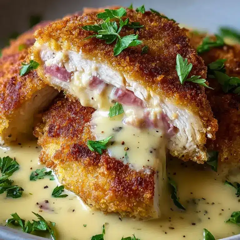 Deliciously Creamy Chicken Cordon Bleu Recipe