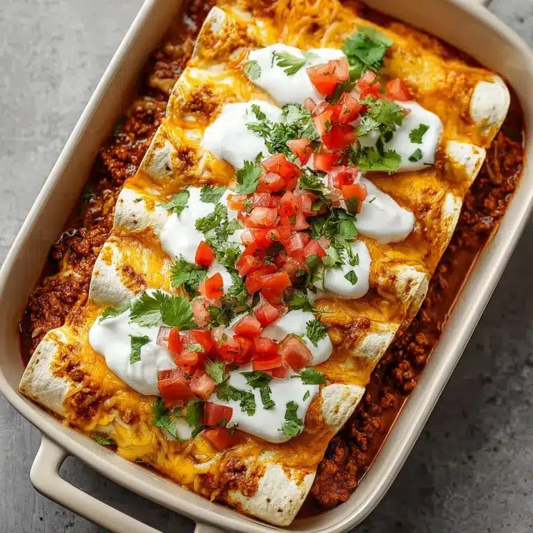 Ground Beef Enchiladas Recipe