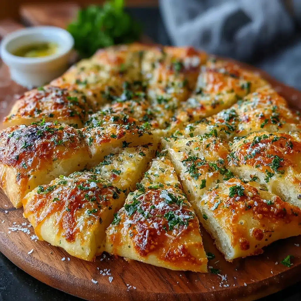 Garlic Parmesan Focaccia Bread Recipe - Recipe Image