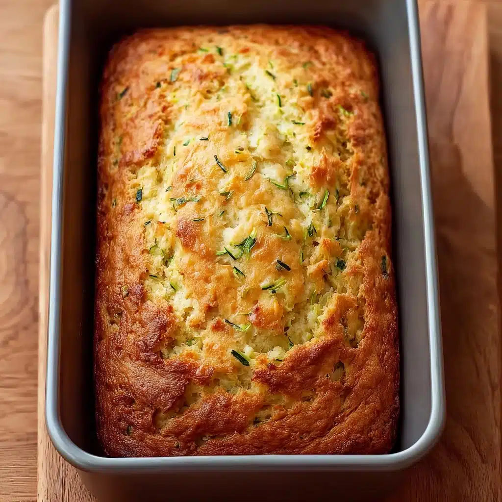 Green Onion Zucchini Cheddar Quick Bread Recipe - Recipe Image