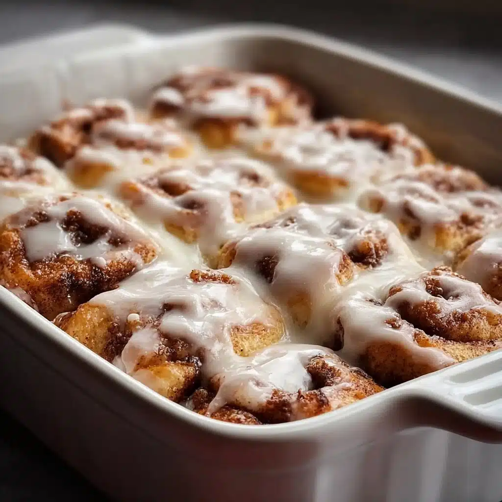 Cinnamon Roll Breakfast Casserole Recipe - Recipe Image