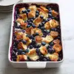 Overnight Blueberry French Toast Casserole Recipe