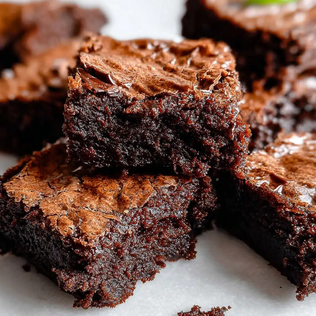 Moist and Rich Zucchini Brownies Recipe - Recipe Image