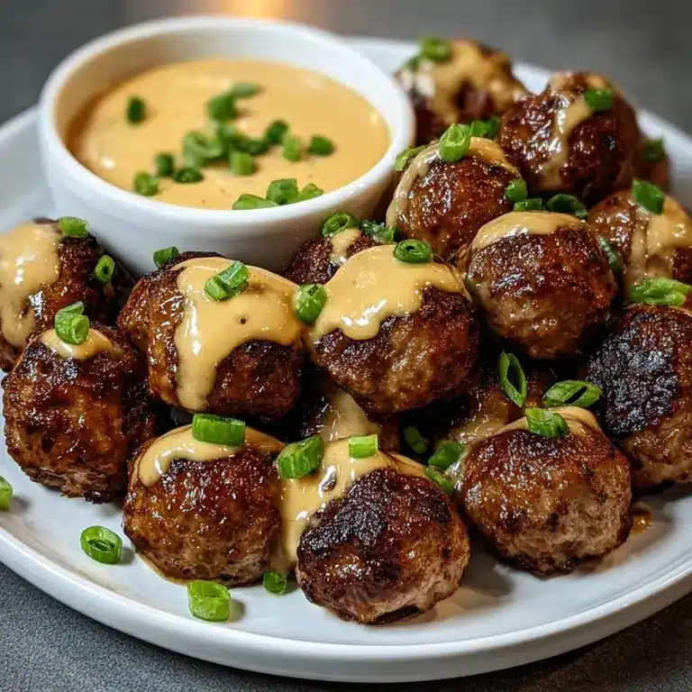 Korean BBQ Meatballs Recipe