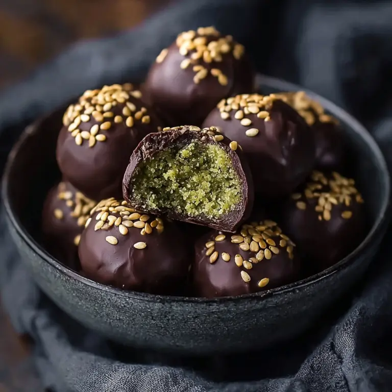 Dubai Chocolate Balls Recipe