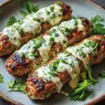 Chicken Kofta with Garlic Yogurt Sauce Recipe