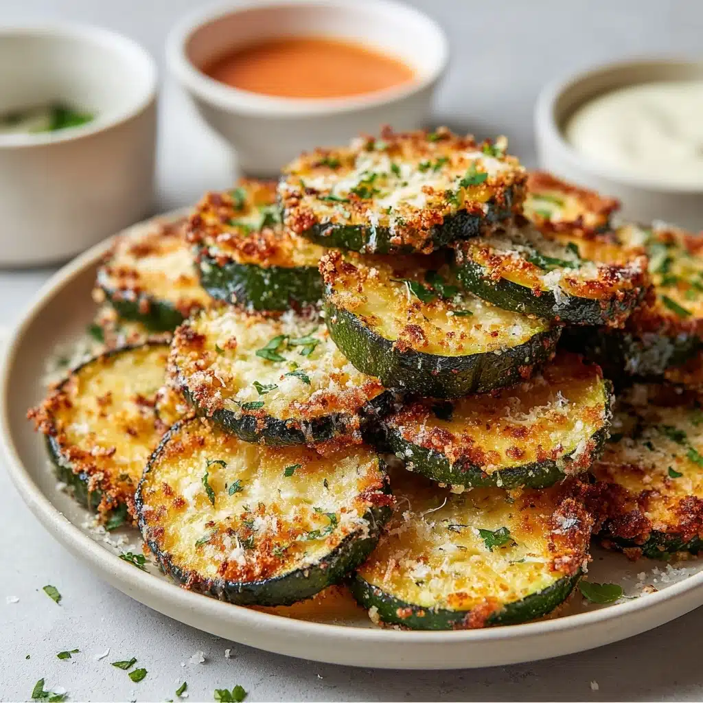 Crispy Baked Parmesan Zucchini Recipe - Recipe Image