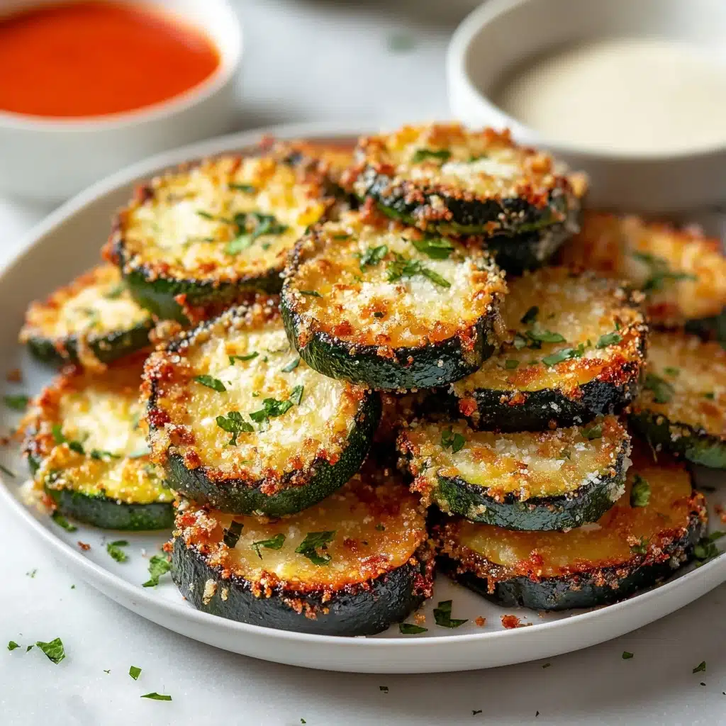 Crispy Baked Parmesan Zucchini Recipe - Recipe Image