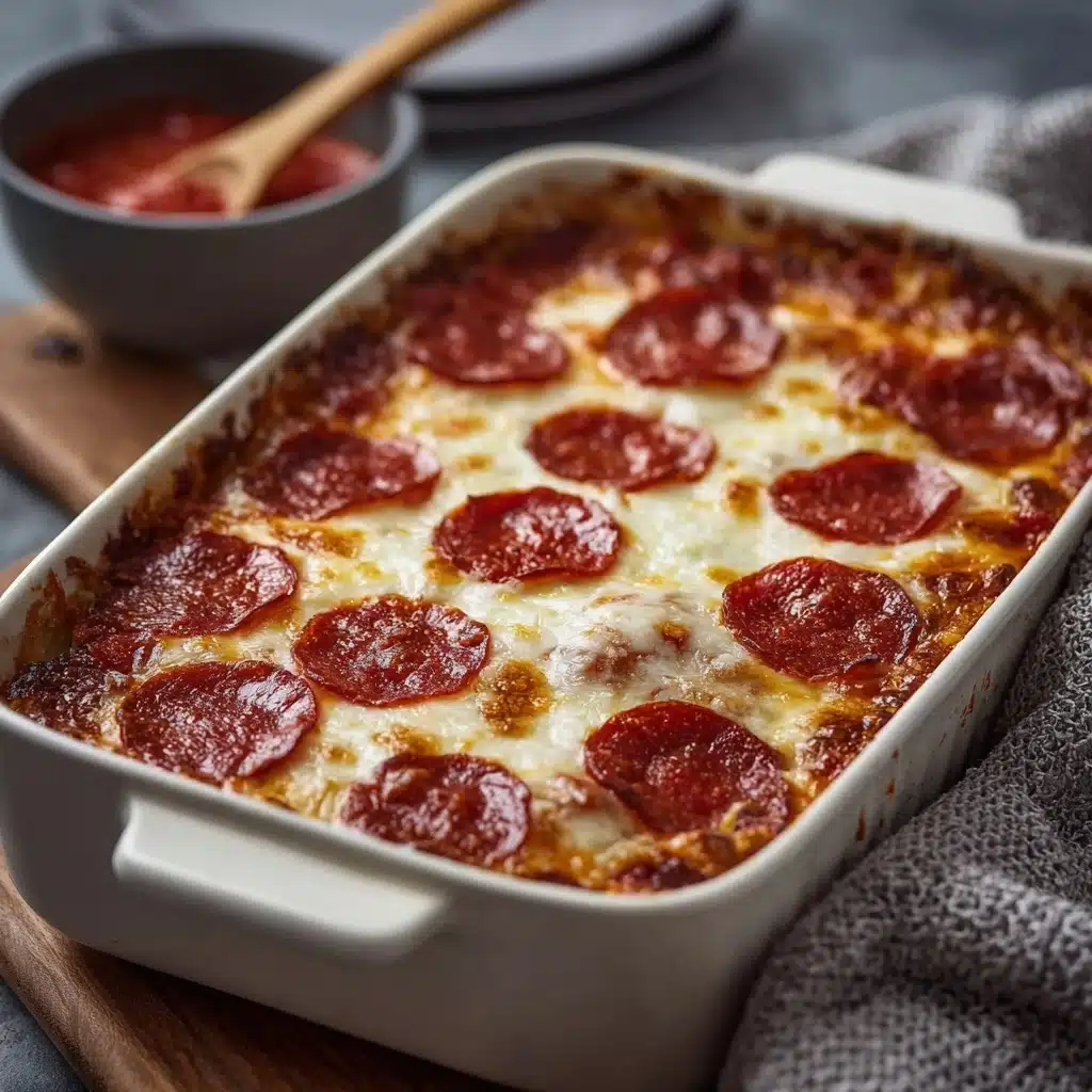 Pizza Style Cottage Cheese Bake Recipe - Recipe Image