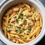 Crock Pot Creamy Cajun Chicken Pasta Recipe