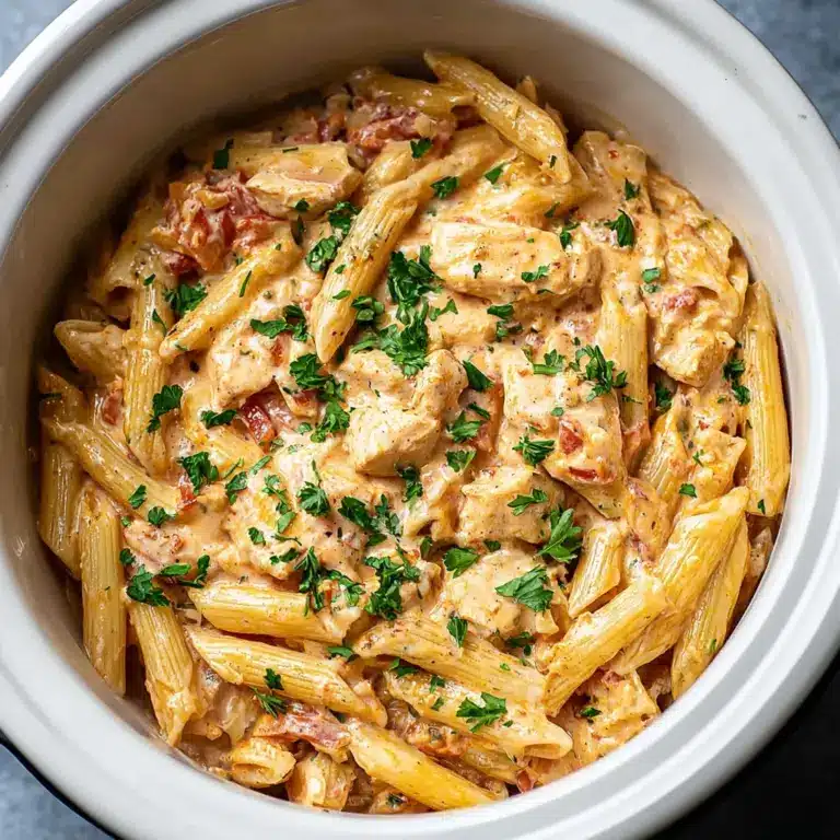 Crock Pot Creamy Cajun Chicken Pasta Recipe