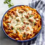 Savory Slow Cooker Baked Ziti Recipe