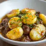 Crockpot Hamburger Potato Casserole Recipe