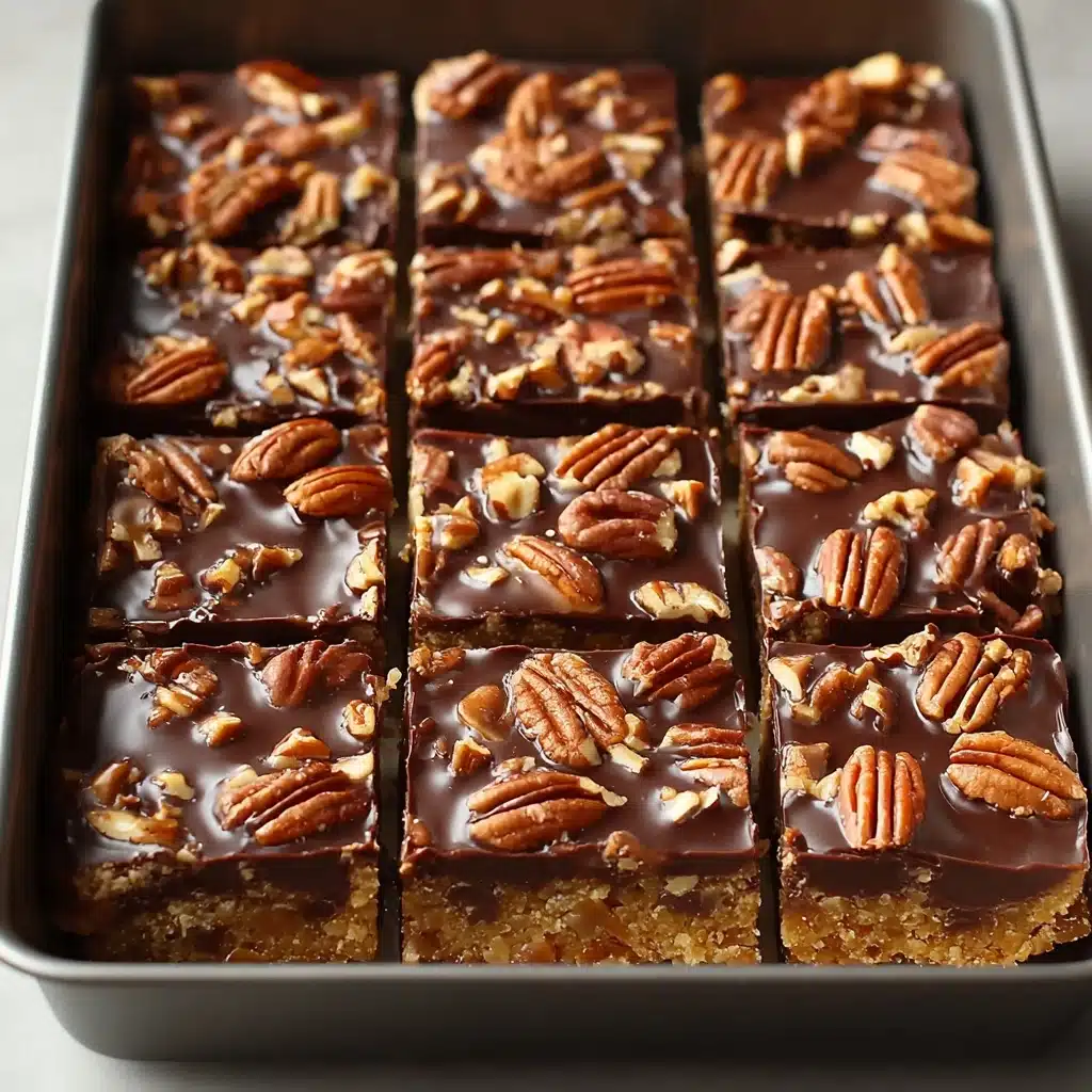 Easy Turtle Bars Recipe - Recipe Image