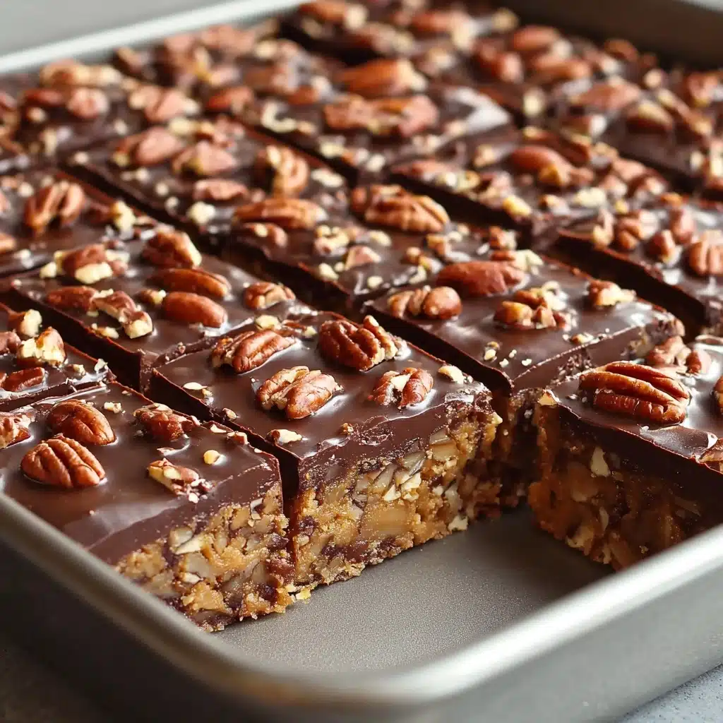 Easy Turtle Bars Recipe - Recipe Image