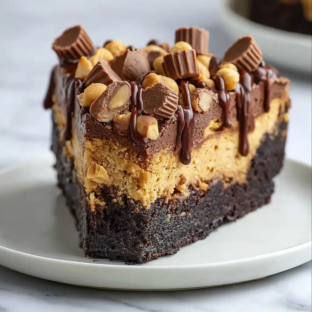 1 bowl peanut butter cup dump cake delight devours time Recipe - Recipe Image