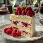 White Chocolate Raspberry Cake Recipe