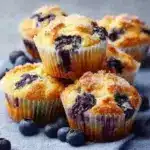 Easy Blueberry Muffins Recipe