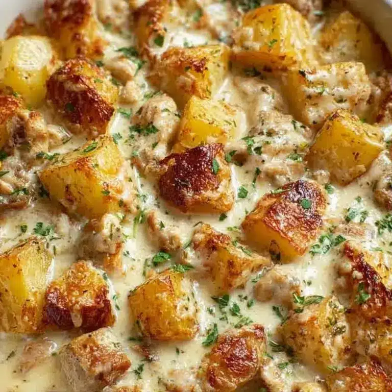 Garlic Parmesan Crockpot Chicken and Potatoes Recipe