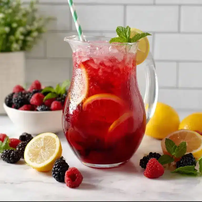 Triple Berry Lemonade Recipe