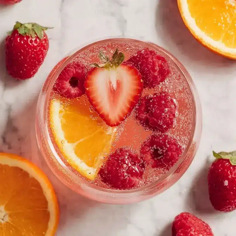 Chilled Peach Moscato Sangria Recipe