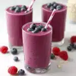 How to Make a Triple Berry Oat Tropical Smoothie Recipe