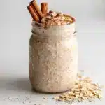Tasty Vegan Dairy-Free Cinnamon Roll Overnight Oats Recipe