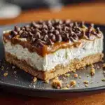 No Bake Peanut Butter Cheesecake Bars Recipe