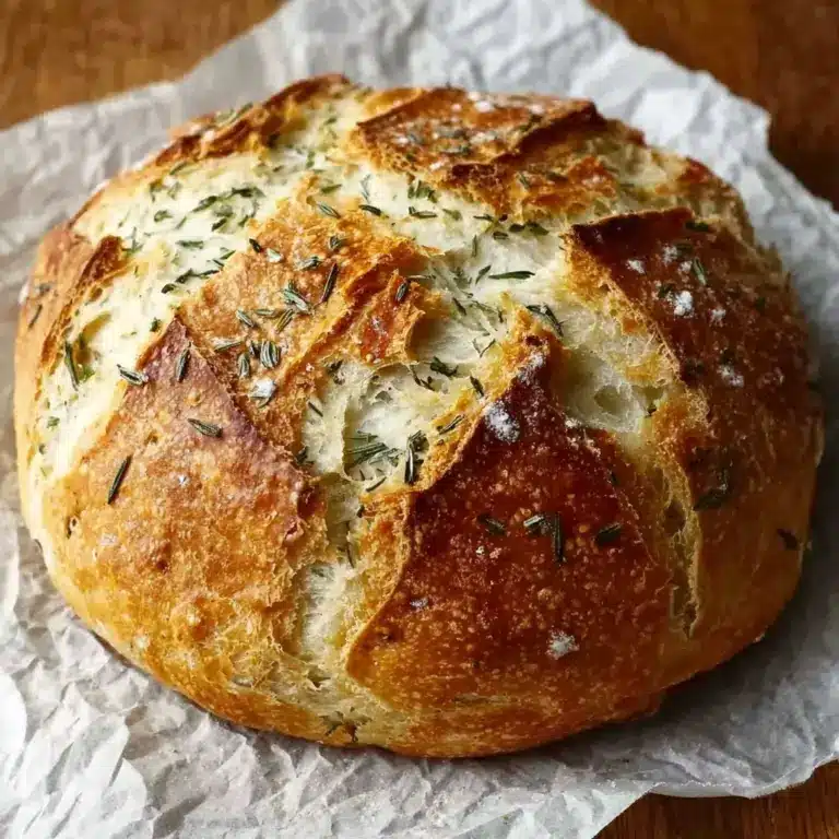 Garlic Herb Braided Bread Recipe