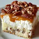 Butter Pecan Praline Poke Cake Recipe