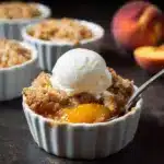 Easy Small Batch Peach Cobbler Recipe
