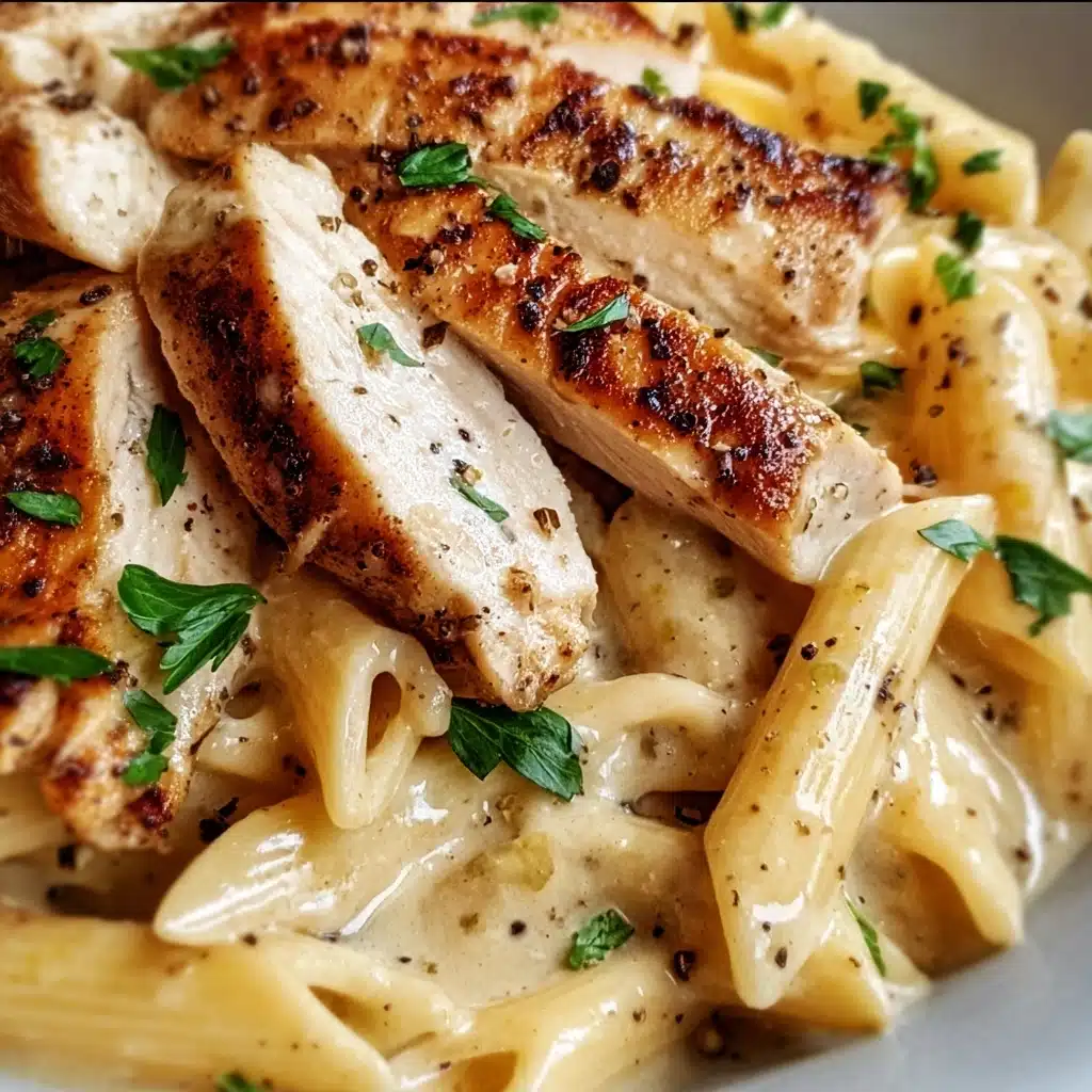 Creamy Chicken Alfredo Penne: Dinner Made Simple Recipe