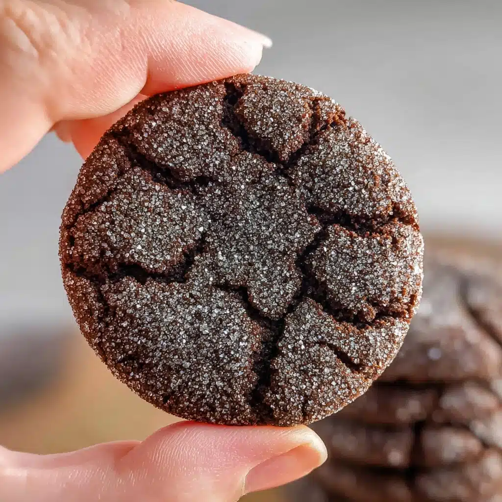 Chocolate Sugar Cookies Recipe - Recipe Image