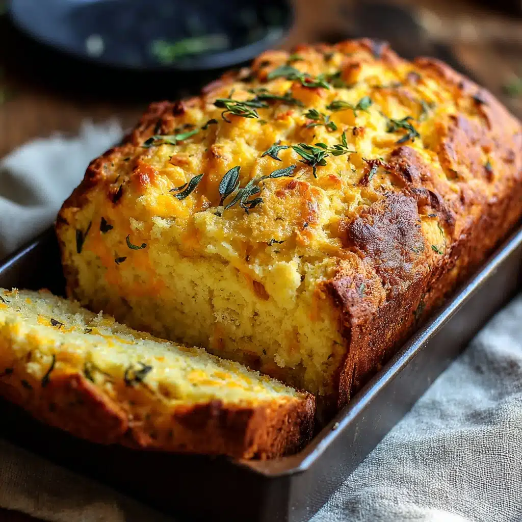 Cheddar Cheese Quick Bread Recipe - Recipe Image