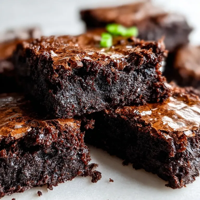 Moist and Rich Zucchini Brownies Recipe