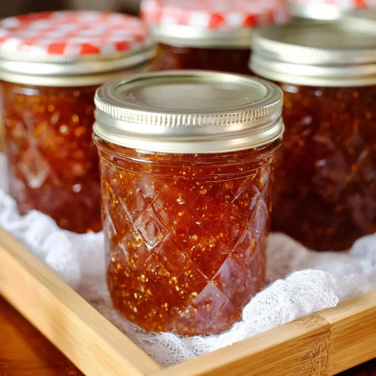 How To Make Homemade Fig Preserves Recipe