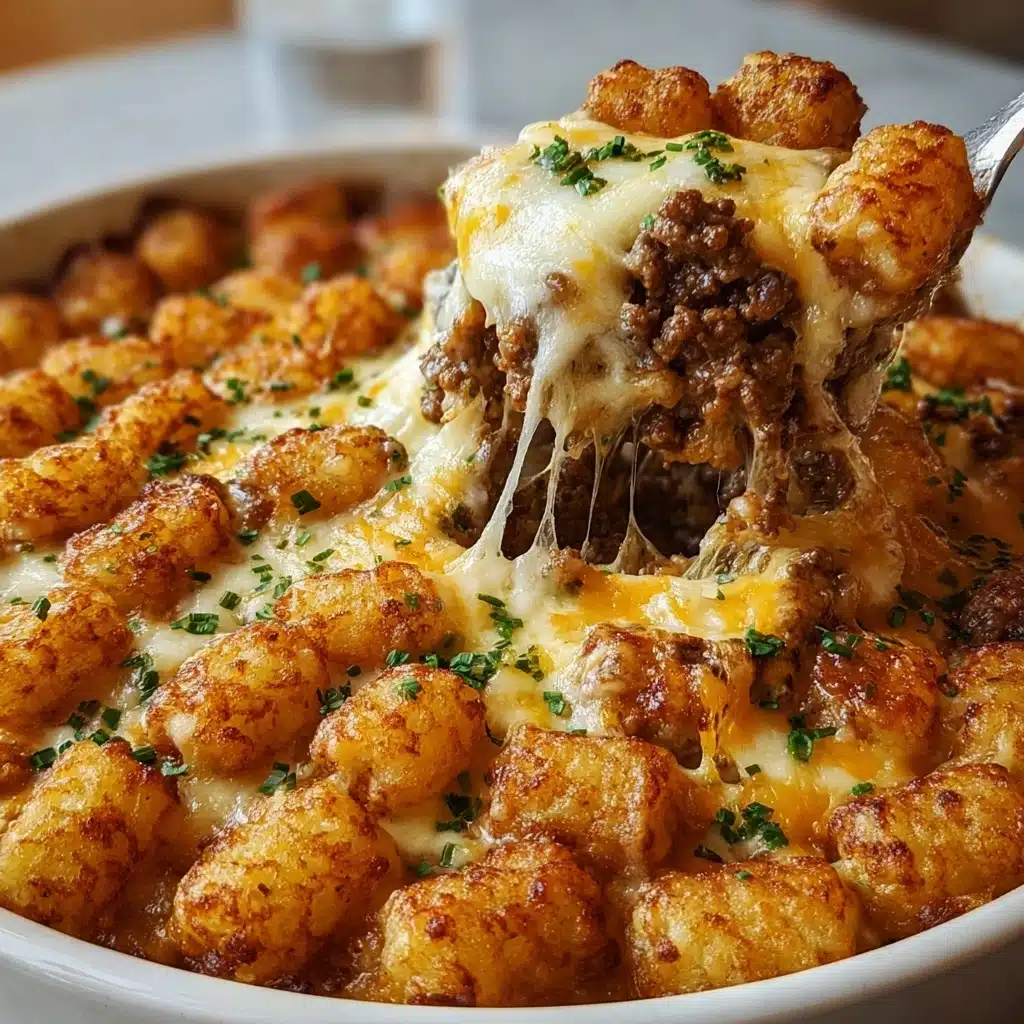 Tater Tot Casserole Recipe - Recipe Image