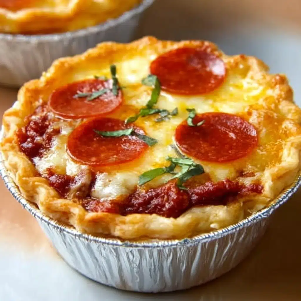 Mini Pizza Pot Pies Recipe - Recipe Image