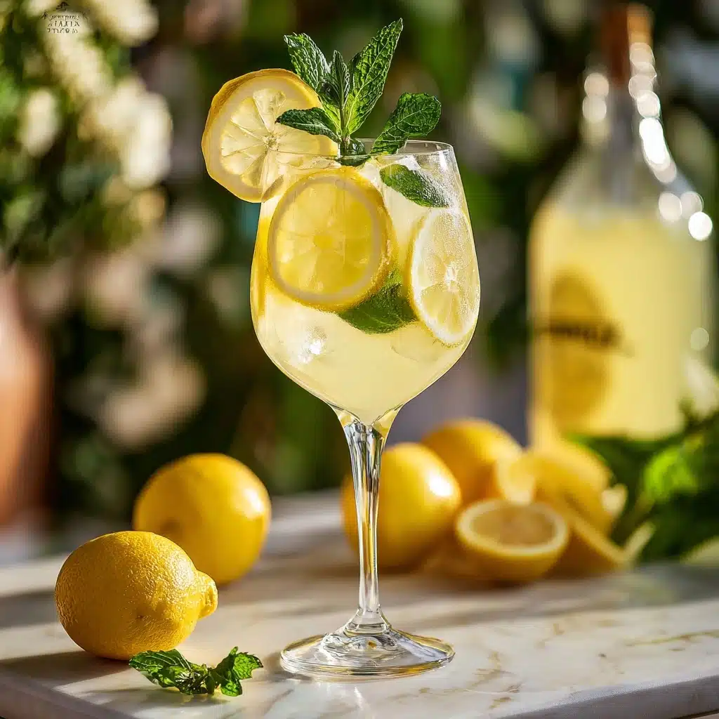Limoncello Spritz Cocktail Recipe - Recipe Image