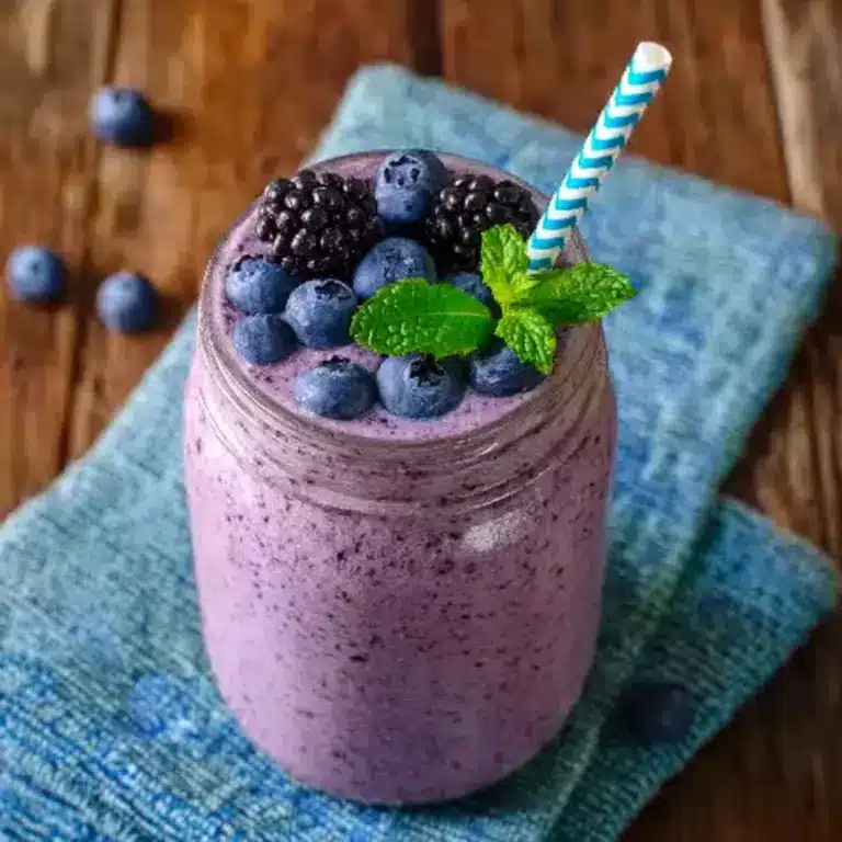 Purple Power Blueberry Smoothie Recipe