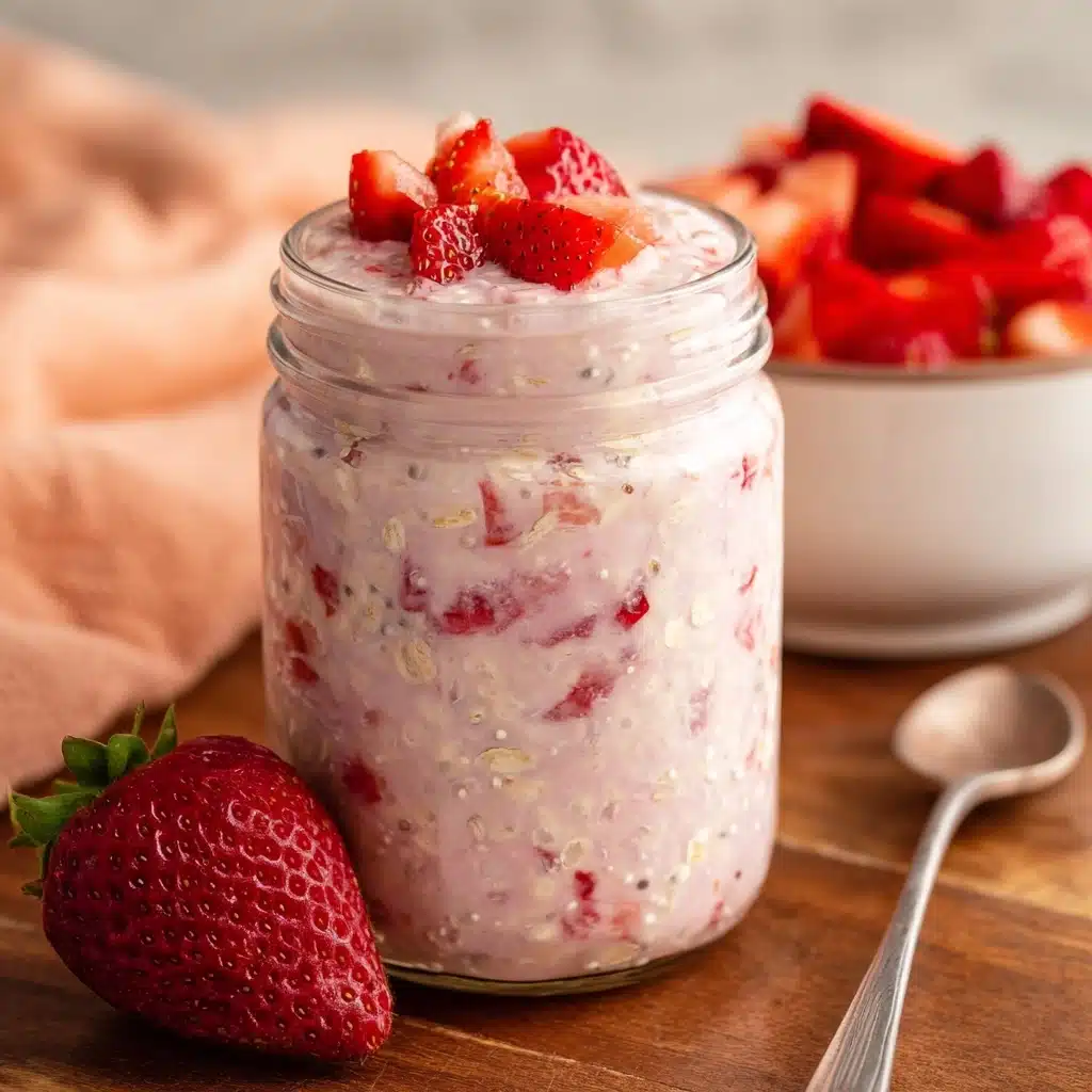 Strawberry Overnight Oats Recipe