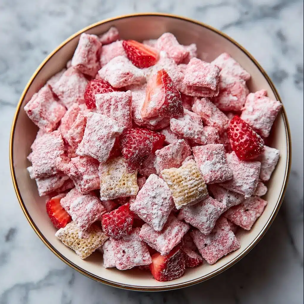 Strawberry Shortcake Puppy Chow Recipe - Recipe Image